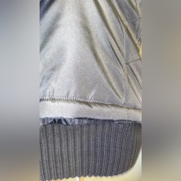 Calvin Klein Womens Black Quilted Faux Fur Puffer Vest Outerwear - Picture 13 of 16